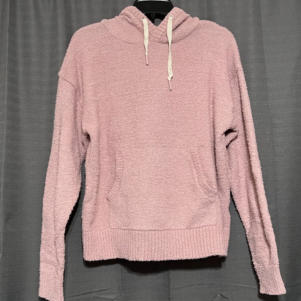 Fuzzy Pink Hoodie Size Small/Medium